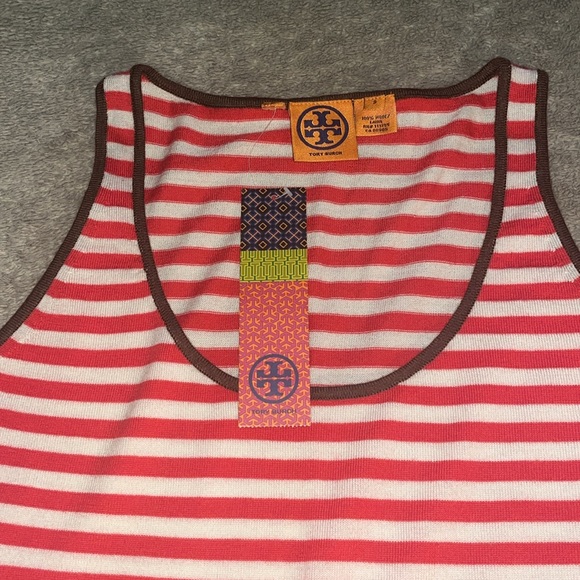 NWT Tory Burch Wool unique tank top Small - Picture 2 of 9